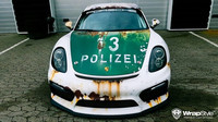 Porsche Cayman v úpravě "koroze"