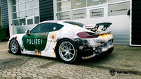 Porsche Cayman v úpravě "koroze"