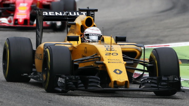 Kevin Magnussen s Renaultem
