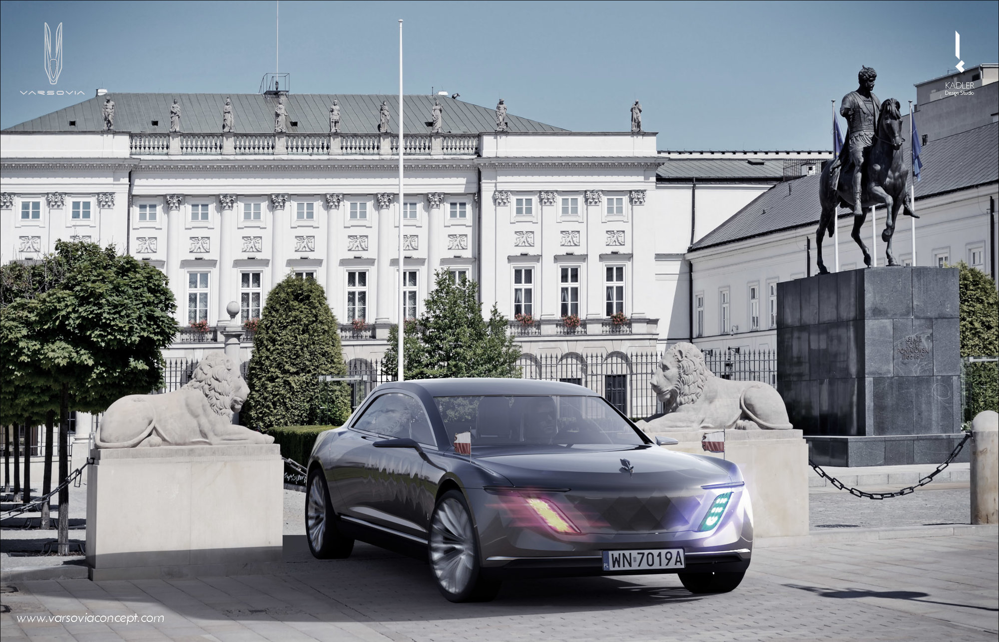 Polská limuzína Varsovia Concept je pro toho, komu Rolls-Royce nestačí.
