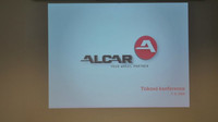 Tisková konference firmy Alcar