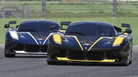 Ferrari FXX v akci na Hockenheimu