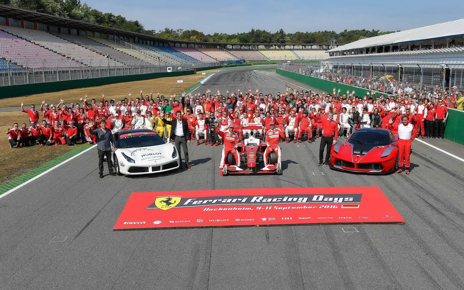 Německý okruh Hockenheim hostil o víkendu Ferrari Racing Days