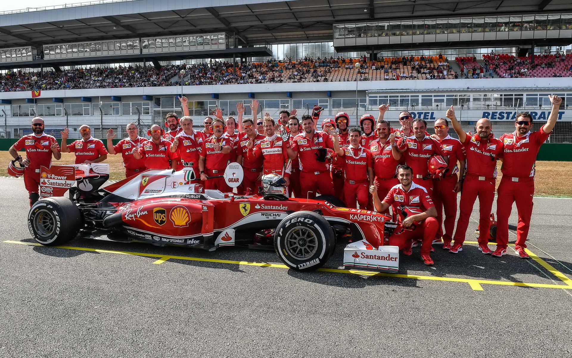 Německý okruh Hockenheim hostil o víkendu Ferrari Racing Days