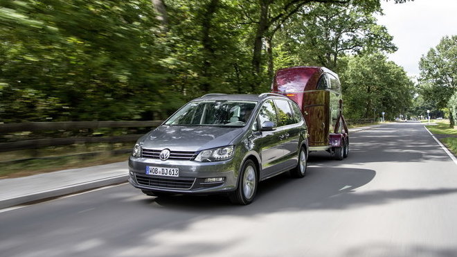 Volkswagen Sharan přichází s dvoulitrem TDI a pohonem všech kol.