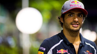 Carlos Sainz v Singapuru