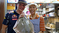 Max Verstappen v Singapuru