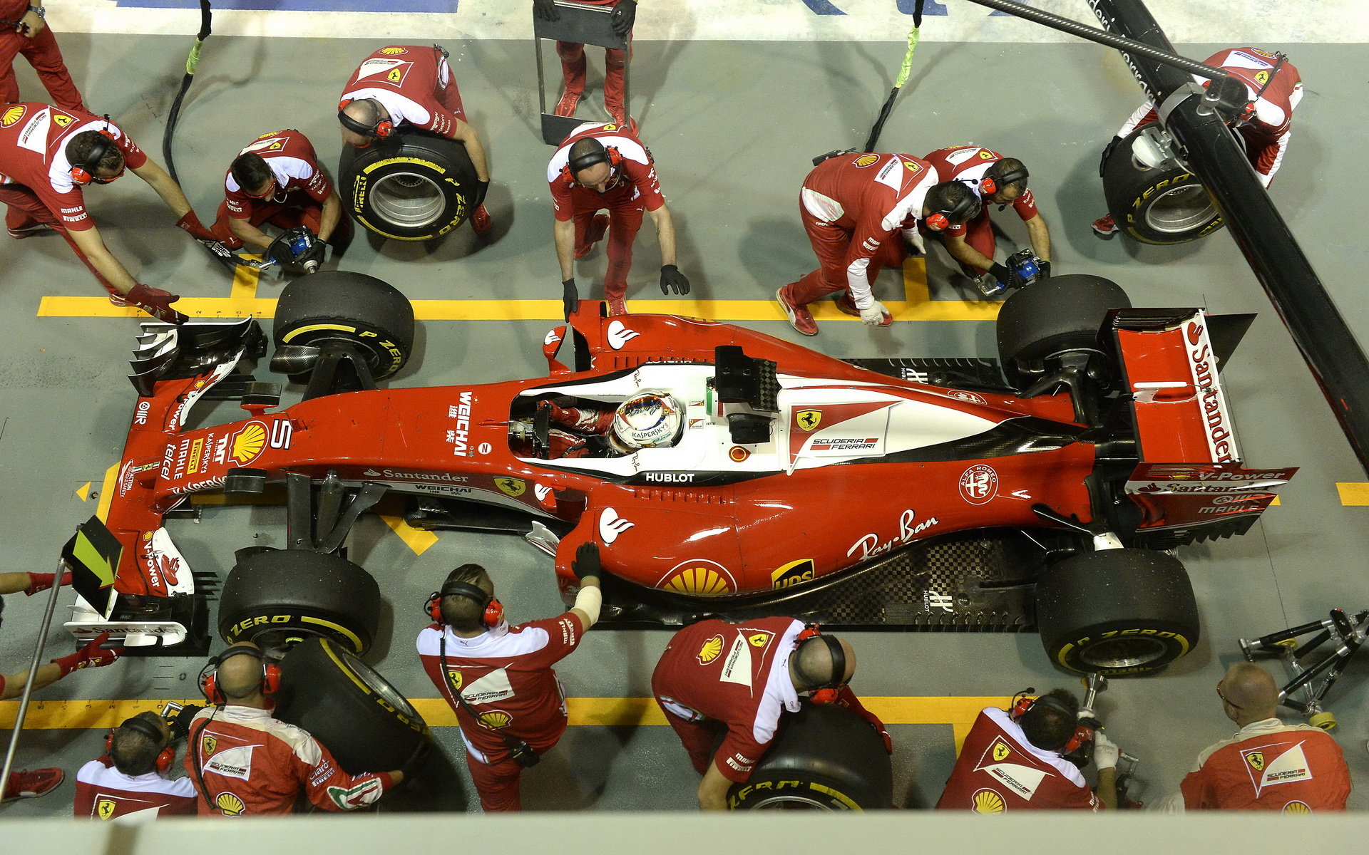 Sebastian Vettel skončil kvalifikaci podstatně dříve, než čekal (ilustrační foto)