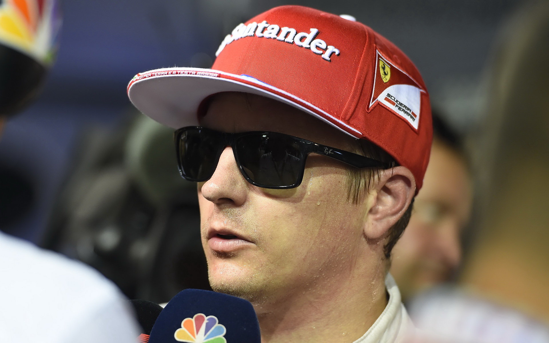 Kimi Räikkönen byl po Velké ceně Singapuru ze strategie Ferrari na rozpacích