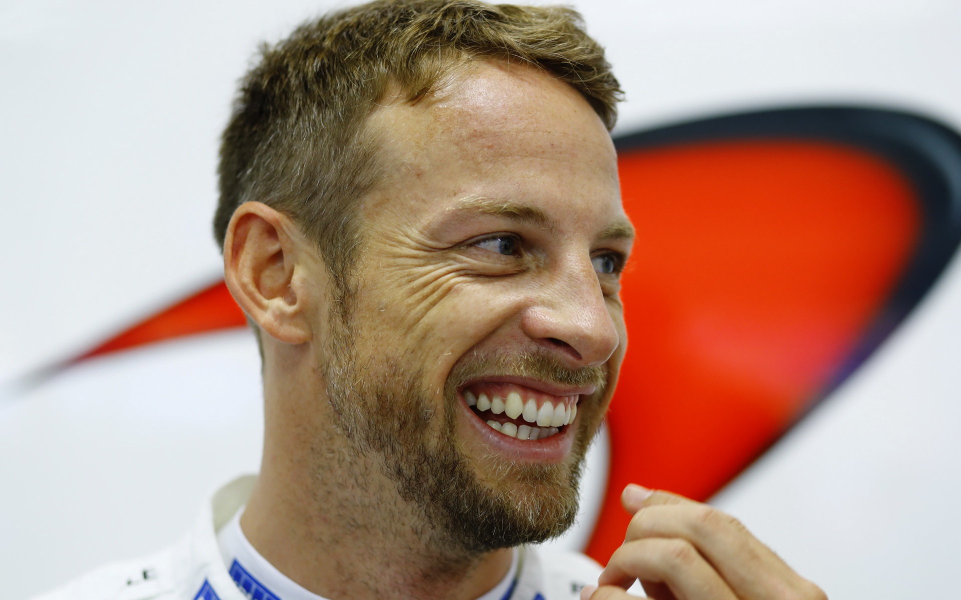 Jenson Button v Singapuru