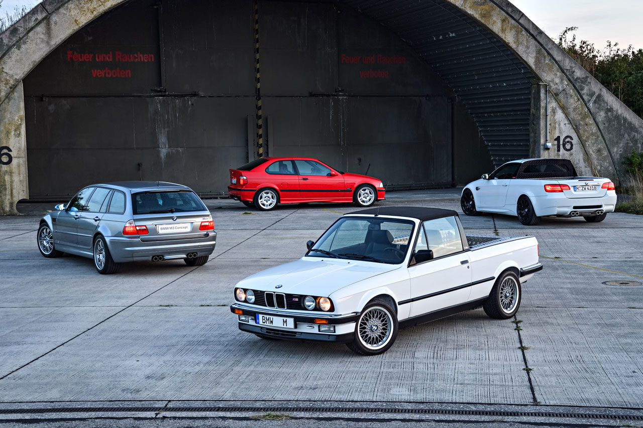 Čtveřice málo známých konceptů na základech BMW M3.