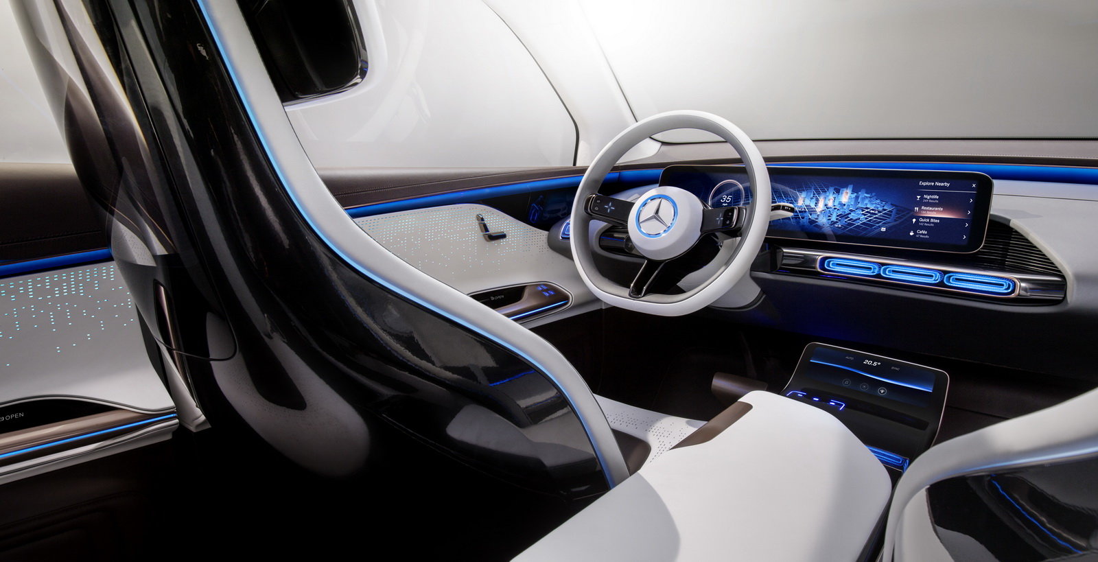 Mercedes-Benz Generation EQ je ukázkou elektromobility let příštích.