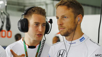 Stoffel a Jenson Button v Malajsii