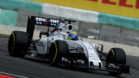Felipe Massa v kvalifikaci v Malajsii