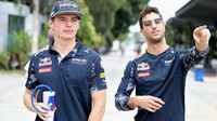 Max Verstappen a Daniel Ricciardo v Malajsii