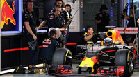 Daniel Ricciardo v kvalifikaci v Malajsii