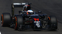 Fernando Alonso v závodě v Malajsii