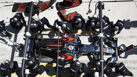 Jenson Button v závodě v Malajsii
