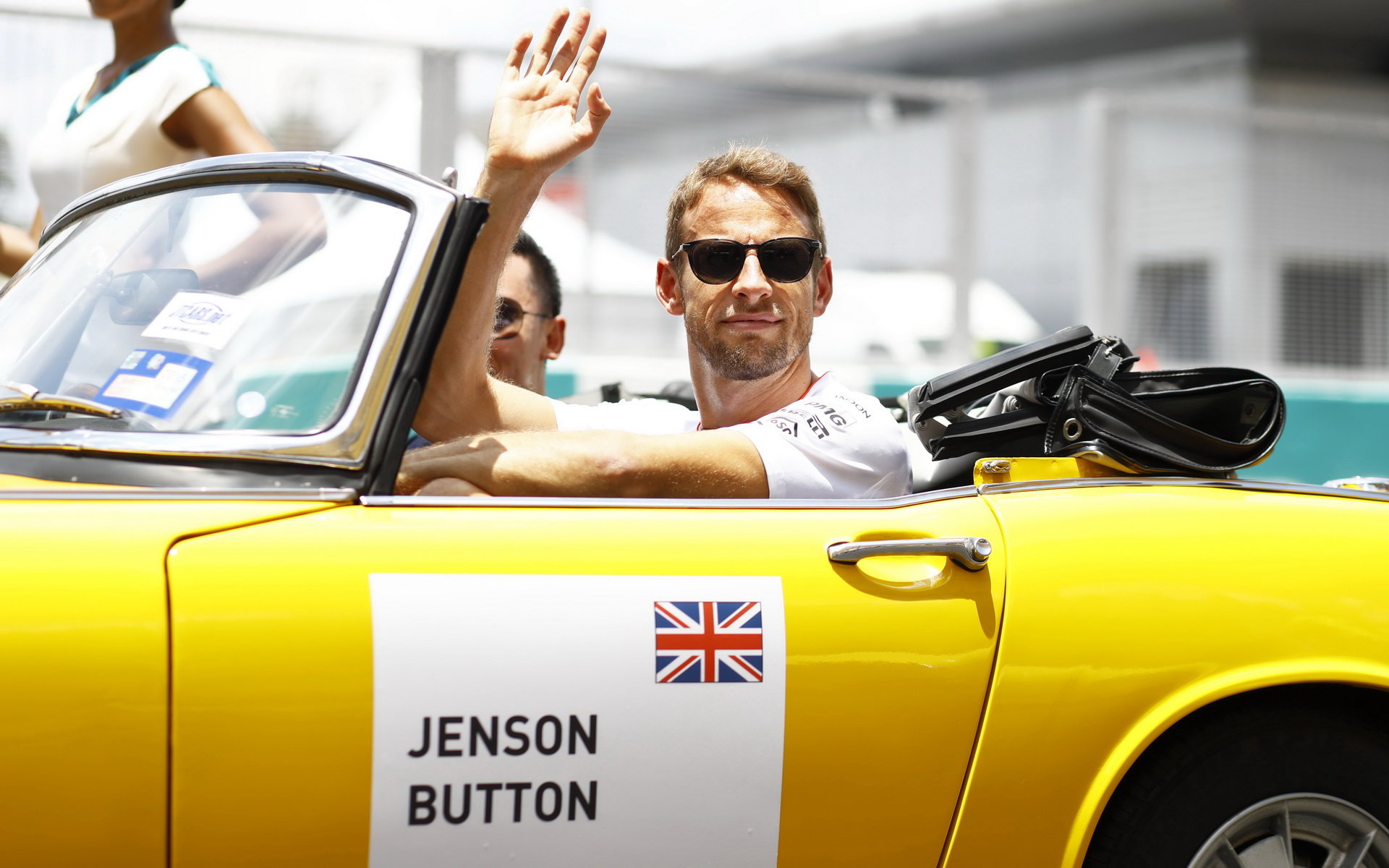 Jenson Button před závodem v Malajsii