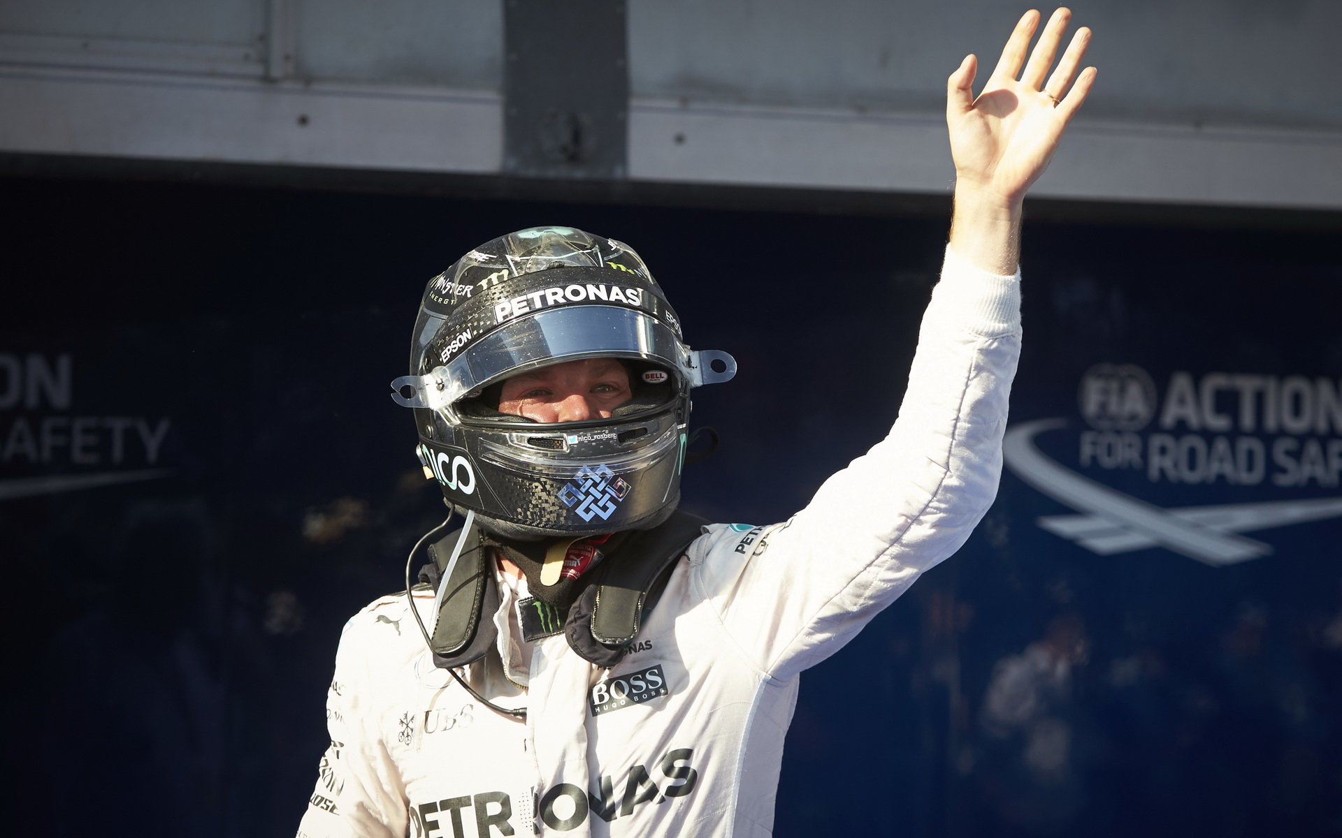 Nico Rosberg po závodě v Malajsii