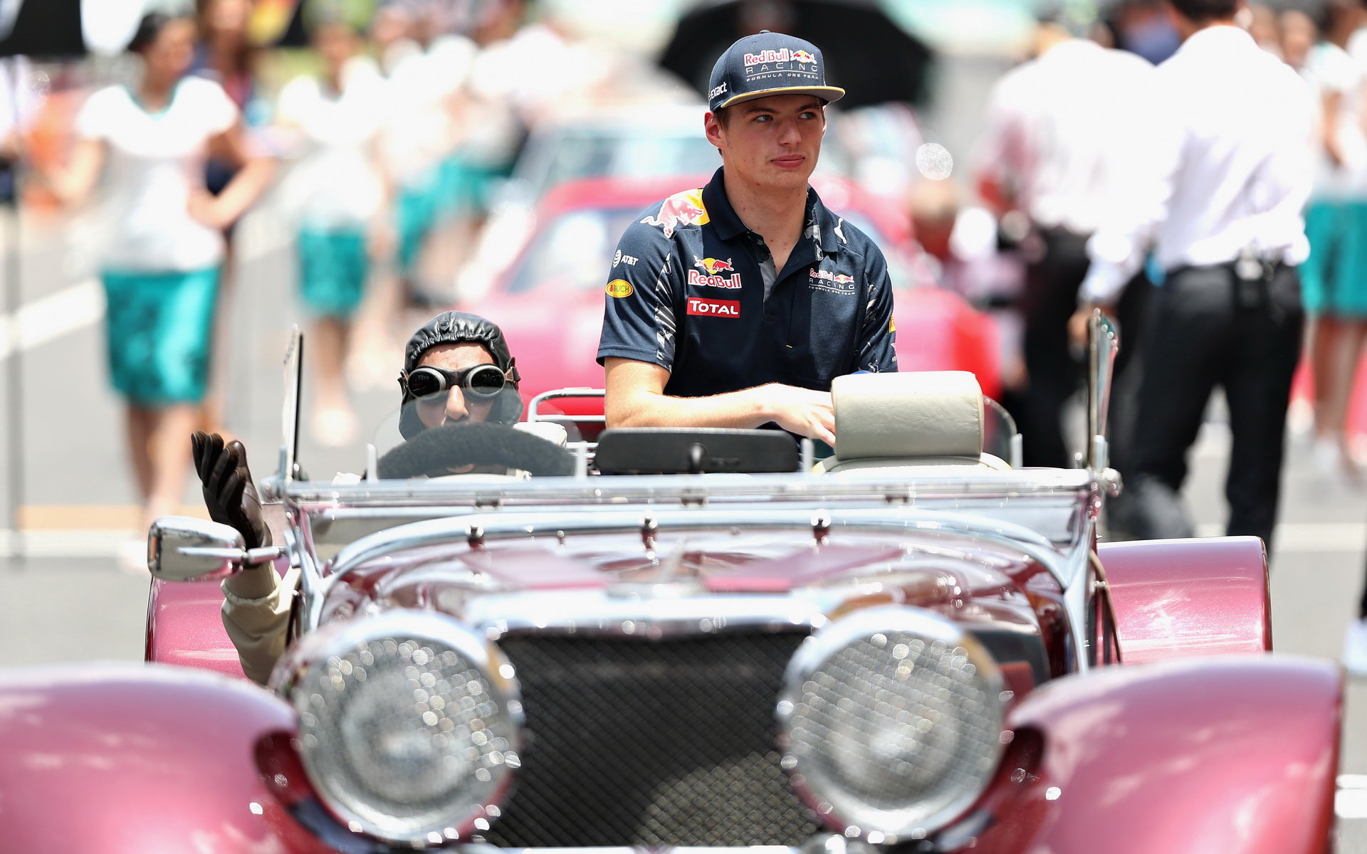 Max Verstappen před závodem v Malajsii