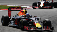 Daniel Ricciardo v závodě v Malajsii