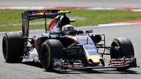 Carlos Sainz v závodě v Malajsii