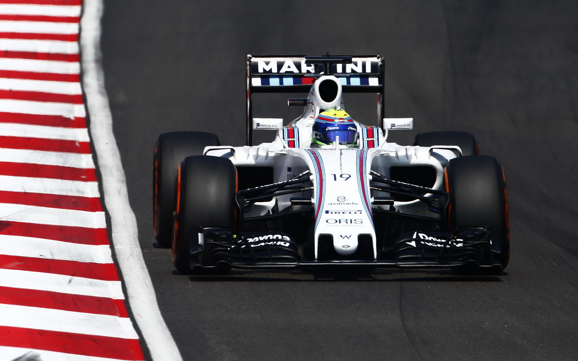Felipe Massa v závodě v Malajsii