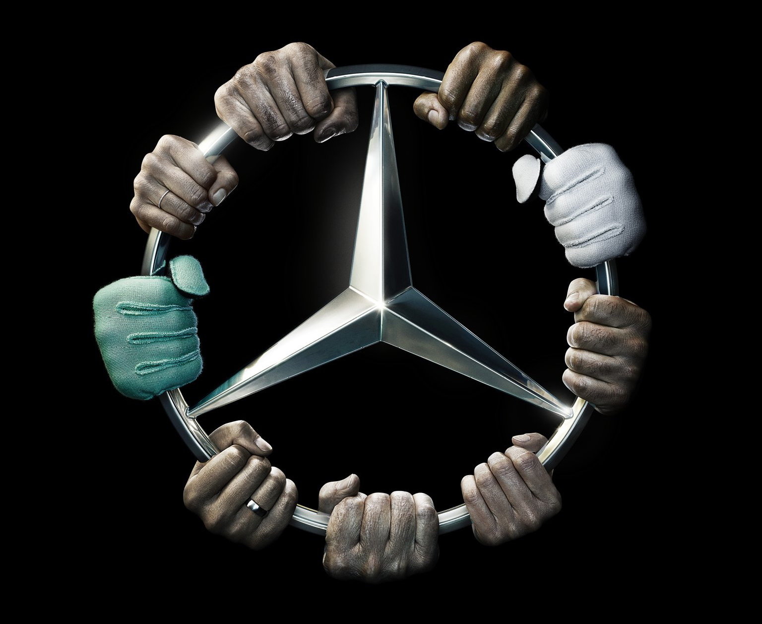 Třícípá hvězda Mercedesu