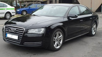 Ministerstvo vnitra prodává v aukci zabavená auta kvůli trestné činnosti, zde Audi A8.