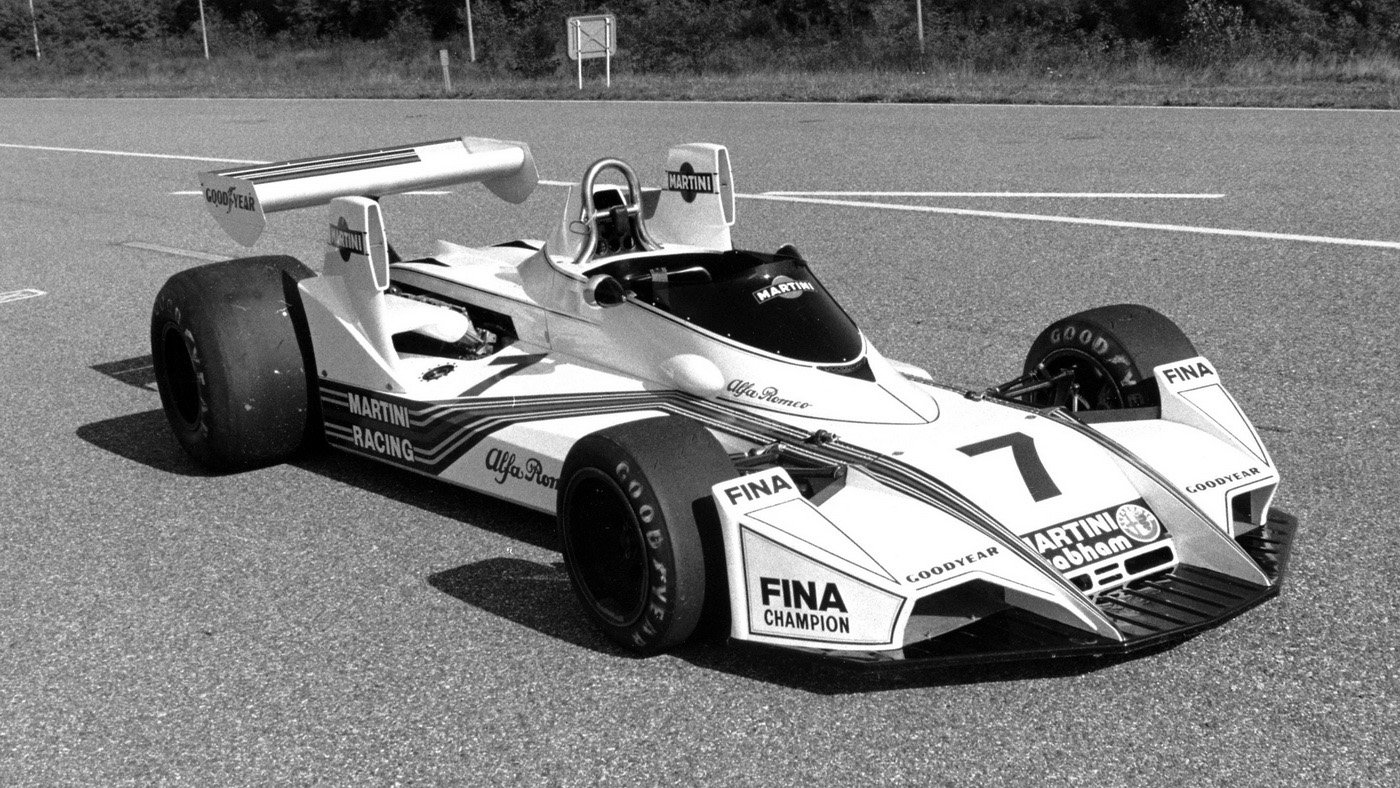 Začátek třetí etapy v F1: Brabham BT 45 s motorem Alfa Romeo