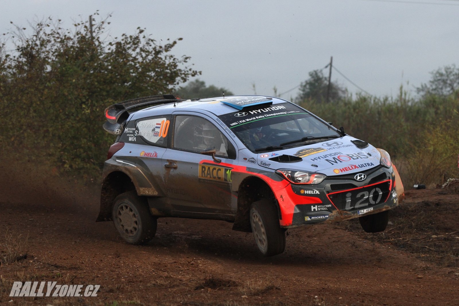 Kevin Abbring ve Španělsku - opět s loňským speciálem i20 WRC