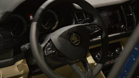Škoda Kodiaq při premiéře na pařížském autosalonu.