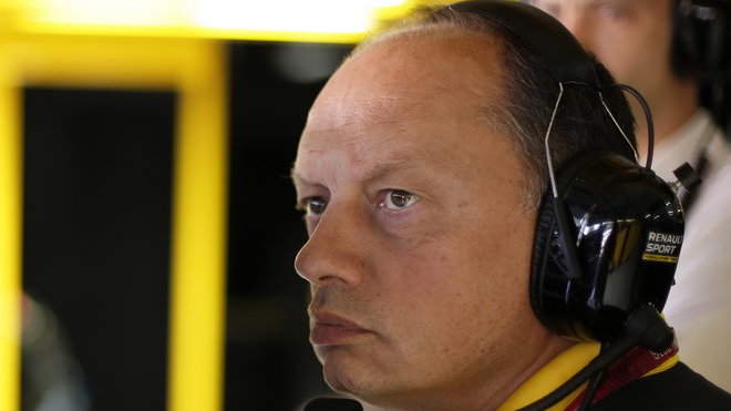 Šéf týmu Renault Sport F1 Fred Vasseur