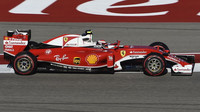 Kimi Räikkönen v kvalifikaci v Austinu