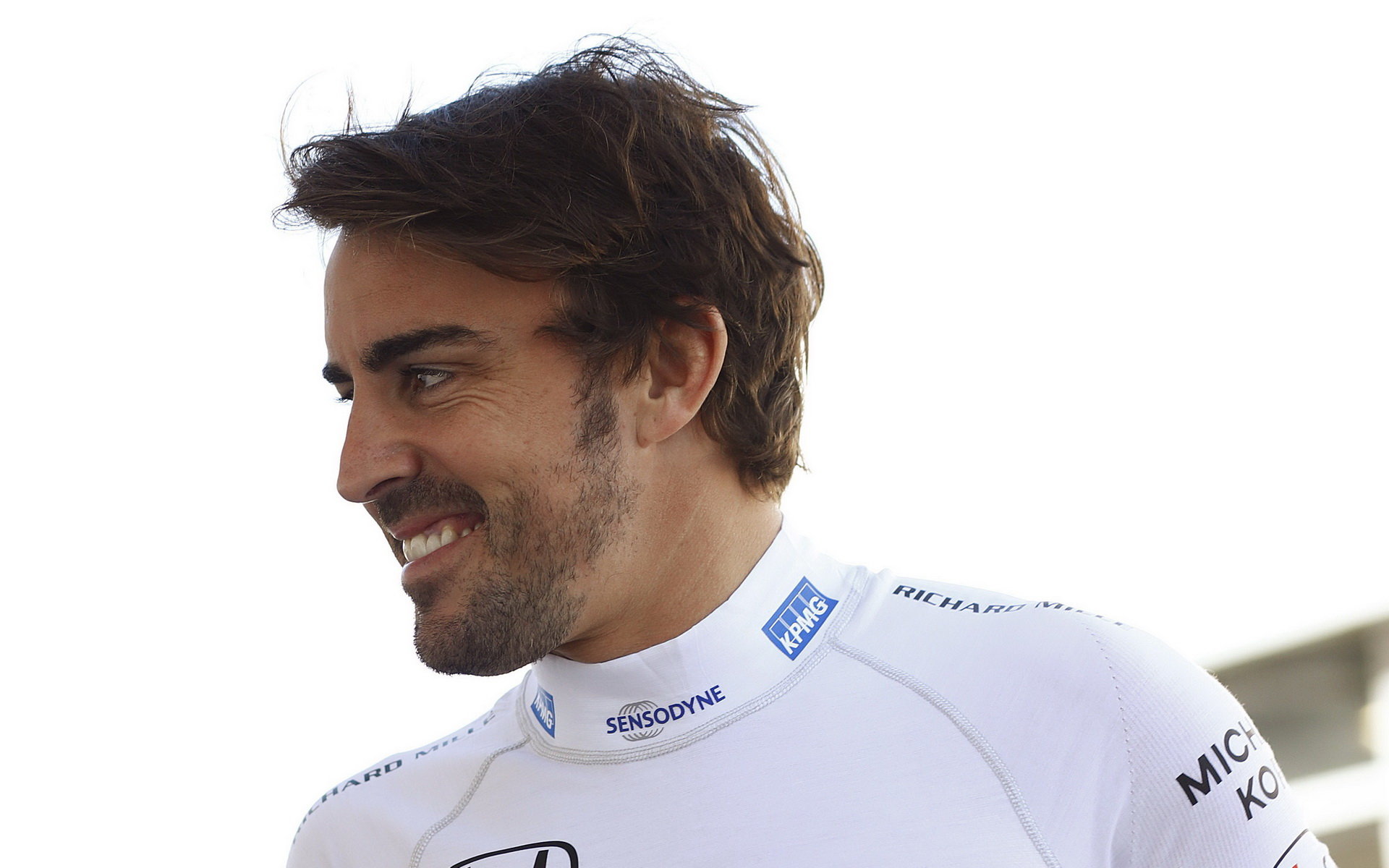 Fernando Alonso navzdory Vettelově impertinenci opouštěl trénink s úsměvem