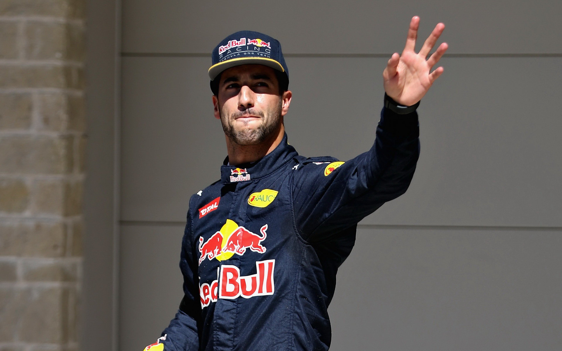 Daniel Ricciardo po kvalifikaci v Austinu