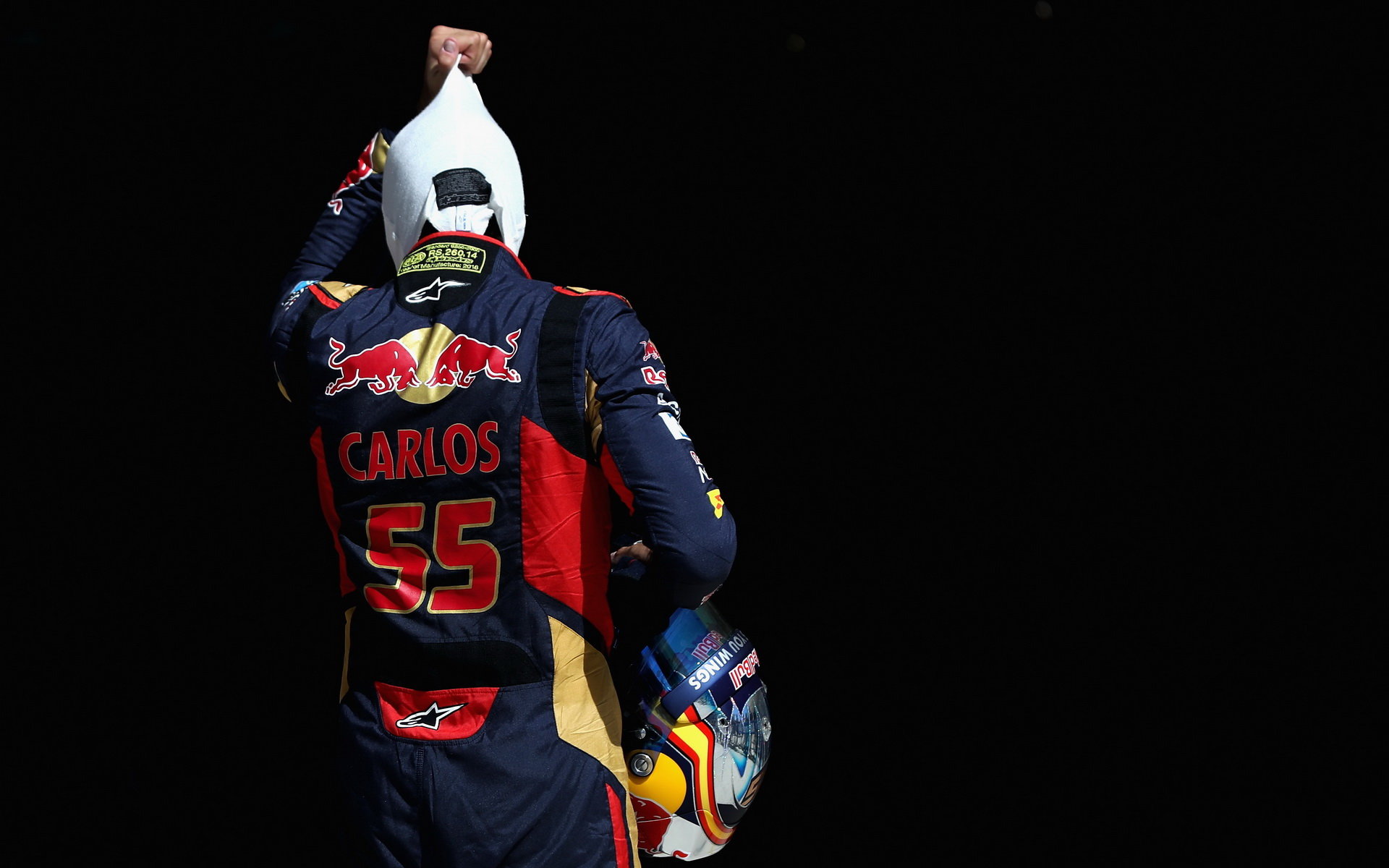 Carlos Sainz po kvalifikaci v Austinu