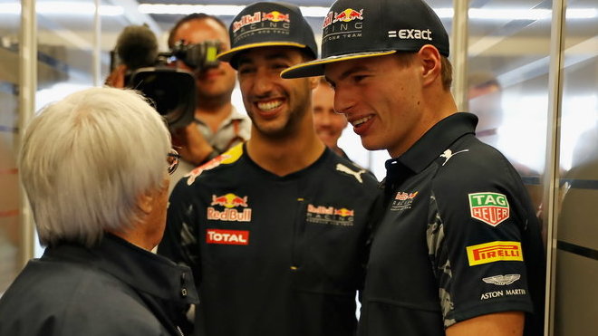 Daniel Ricciardo podporuje nápad Bernie Ecclestonea