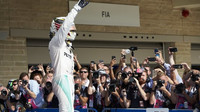 Lewis Hamilton - vítěz v závodě v Austinu