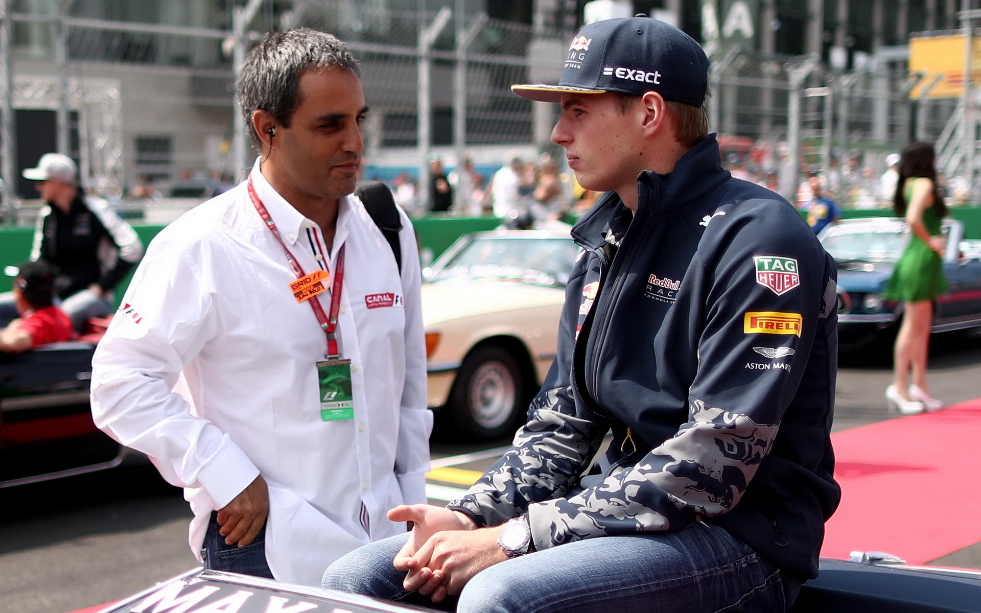 Montoya občas F1 navštíví, především zámořské závody