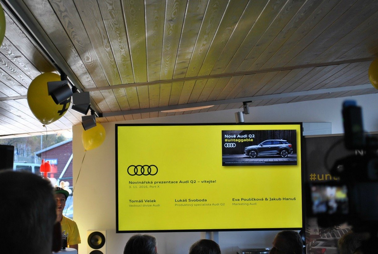 Česká prezentace Audi Q2