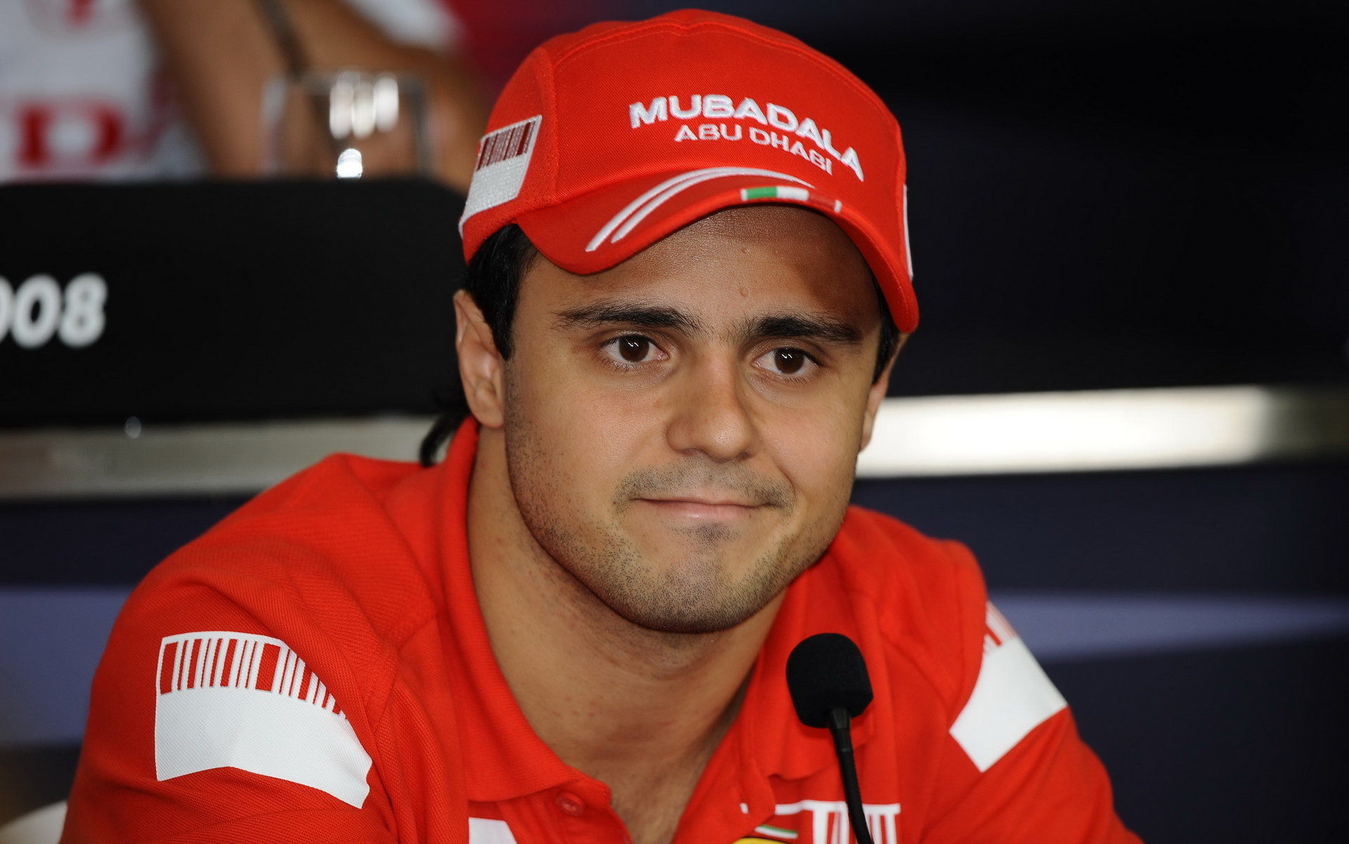 Felipe Massa v roce 2008, kdy závodil za Ferrari