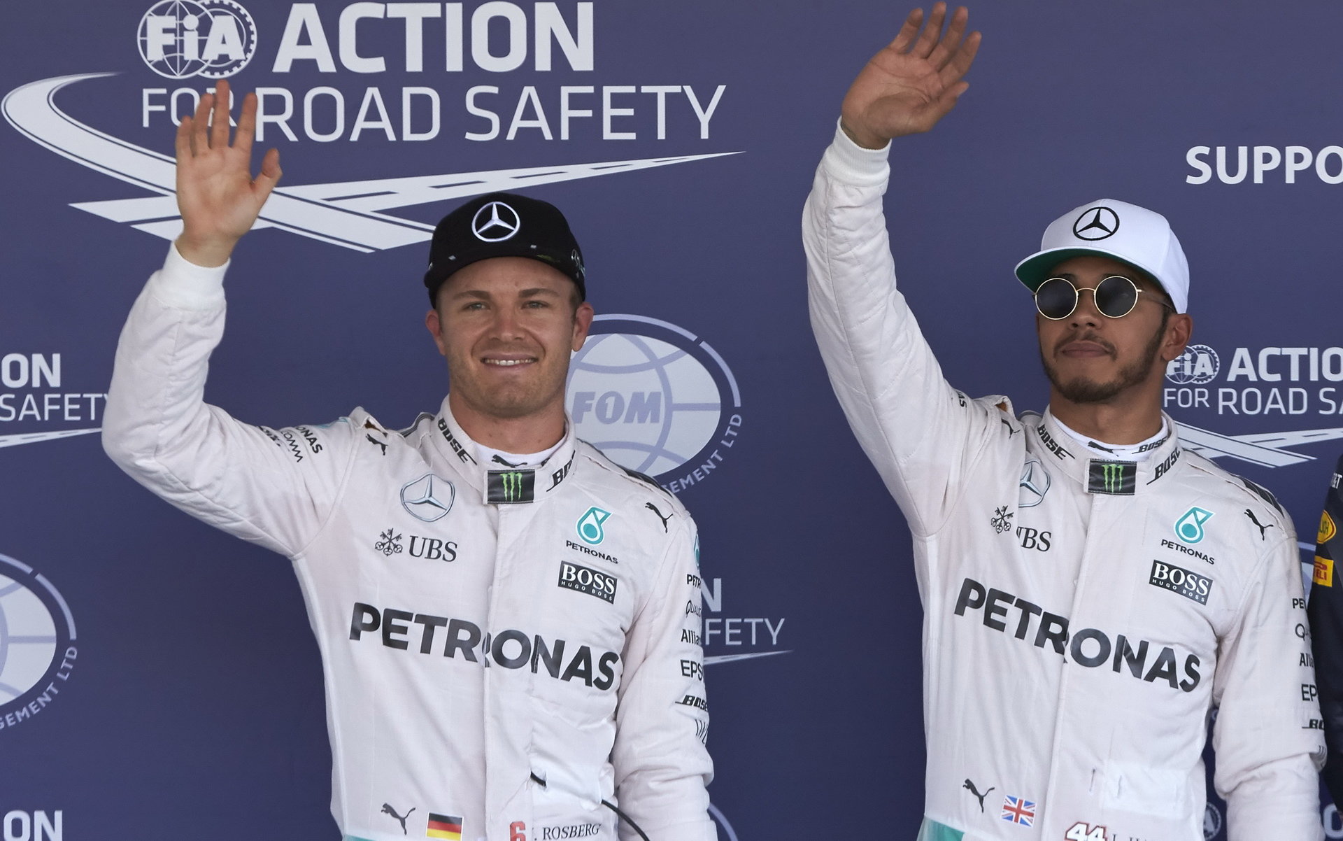 Nico Rosberg a Lewis Hamilton