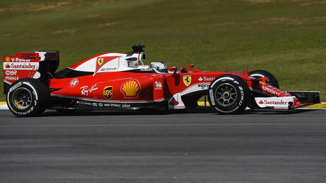 Sebastian Vettel s Ferrari