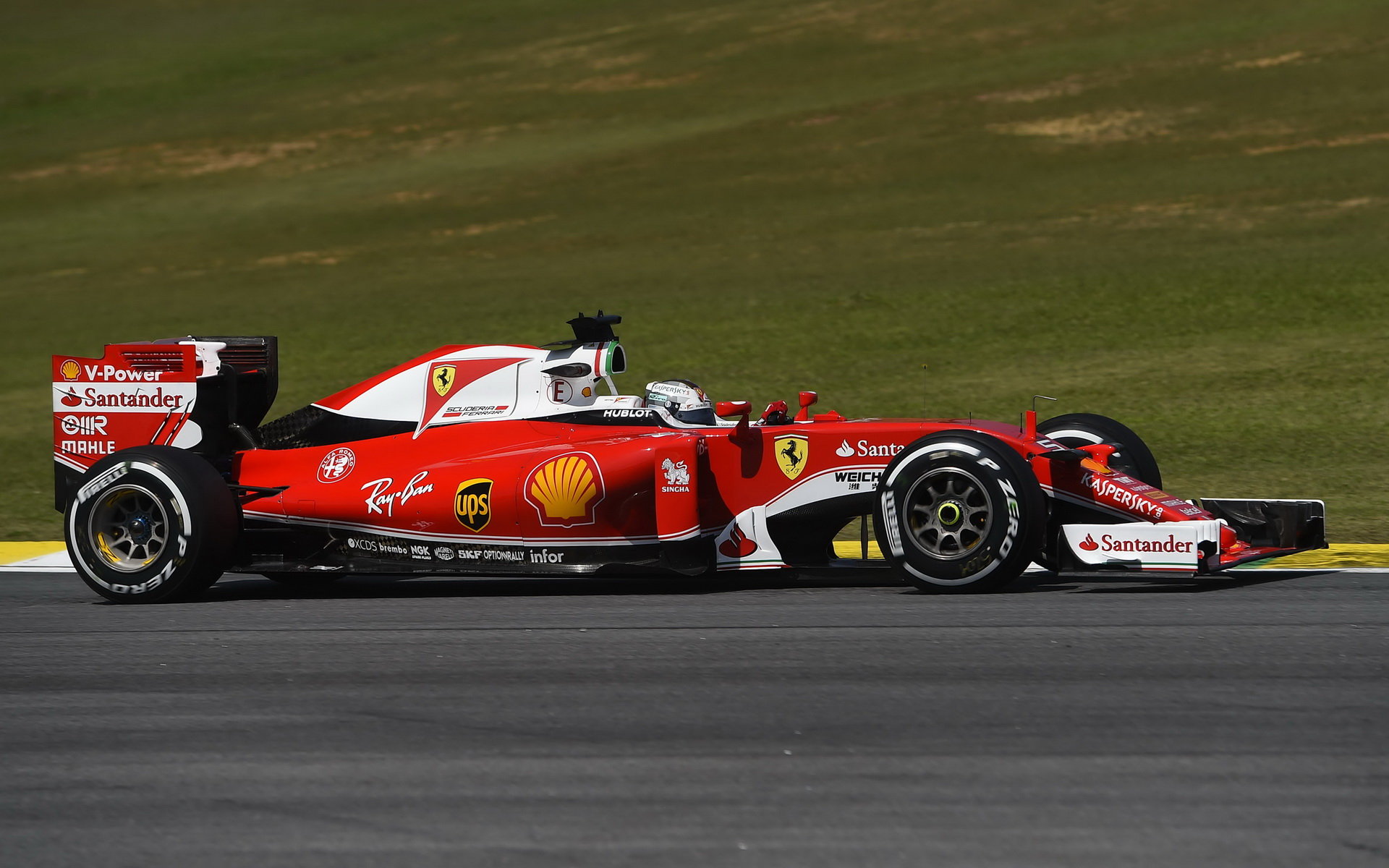 Sebastian Vettel s Ferrari