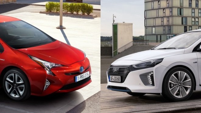 Jak by vypadaly praktické varianty Toyoty Prius a Hyundai Ioniq?