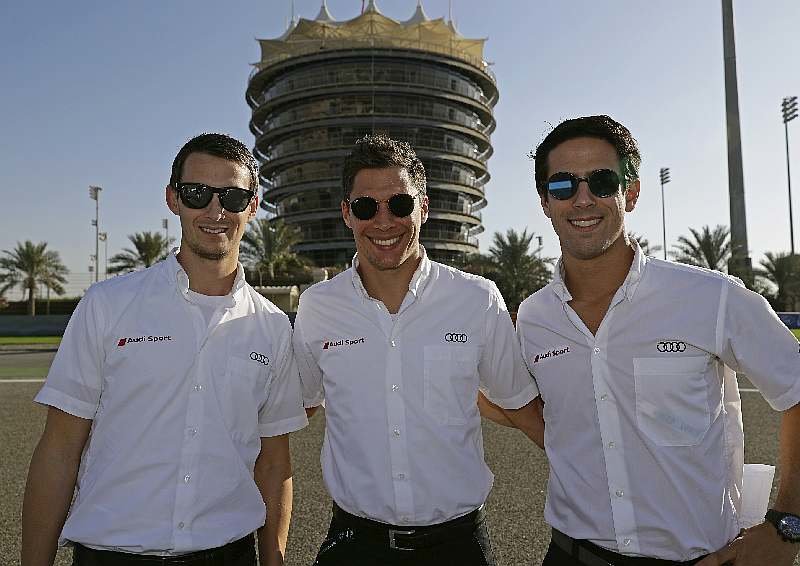 Posádka Audi Sport Team Joest ve složení Oliver Jarvis, Loic Duval, Lucas Di Grassi