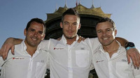 Trio Audi Sport Team Joest ve složení Benoit Tréluyer, André Lotterer, Marcel Fässler