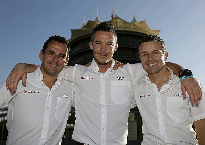 Trio Audi Sport Team Joest ve složení Benoit Tréluyer, André Lotterer, Marcel Fässler